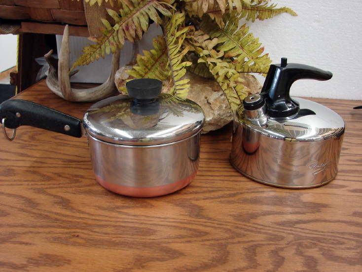 copper bottom pots and pans set