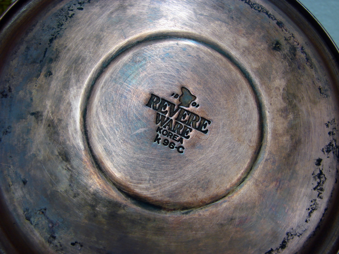 Vintage Copper Bottom Revere Ware 2 Qt Tea Pot Kettle Whistling Stainless Teapot - Image 2