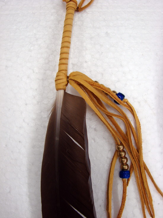Ojibwe Navajo Indian Native American Smudge Prayer Feather Authentic Sage Cedar Bundles, Moose-R-Us.Com Log Cabin Decor