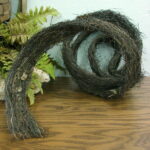 Natural Angel Vine Grapevine Garland 9 Feet Rustic Primitive Grape Vine