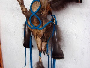 Authentic Ojibwe Navajo Native American Indian Dream Catcher Ornament, Moose-R-Us.Com Log Cabin Decor