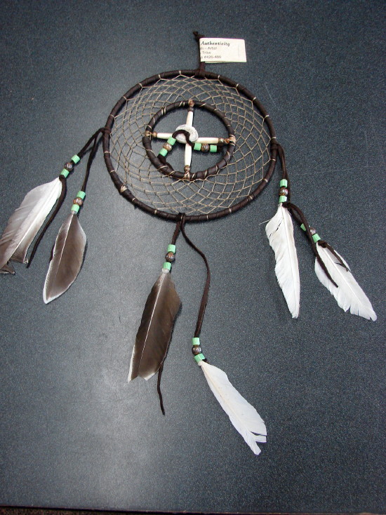 Authentic Native American Indian Navajo Dreamcatcher Medicine Wheel Circle of Life, Moose-R-Us.Com Log Cabin Decor