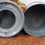 Vintage Galvanized 480 Tin Frabill's Full Floating Min-O-Life Minnow Bucket Complete - Image 3