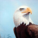 Numbered Leo Stans His Domain Eagle Print Artwork - Image 4