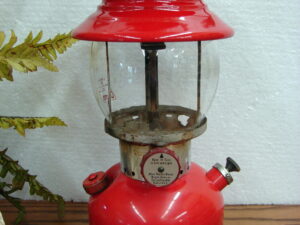 Vintage American Camper Red Kerosene Camp Lantern Rustic Lodge Decor, Moose-R-Us.Com Log Cabin Decor