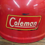 Vintage 1959 Coleman 200A Red Single Mantle Camping Lantern Complete PYREX Globe 05/59 - Image 7