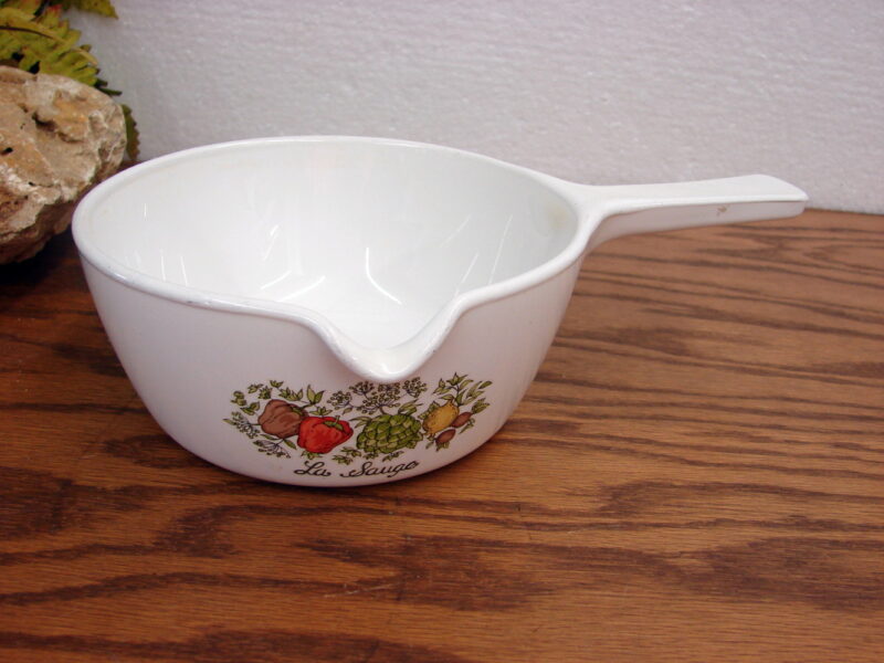 Vintage Retro Corning Ware Spice of Life L&#8217;Echalote La Marjolaine Le Romarin La Sauge, Moose-R-Us.Com Log Cabin Decor