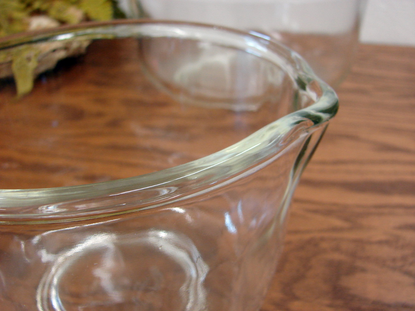 Vintage Fire King Glass Batter Bowl - 2 Quart