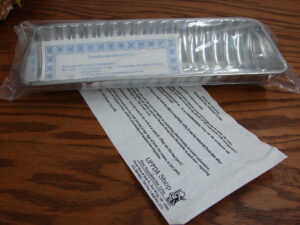 Brand New Unique German Almond Cake Loaf Mold Pan w/ Recipe