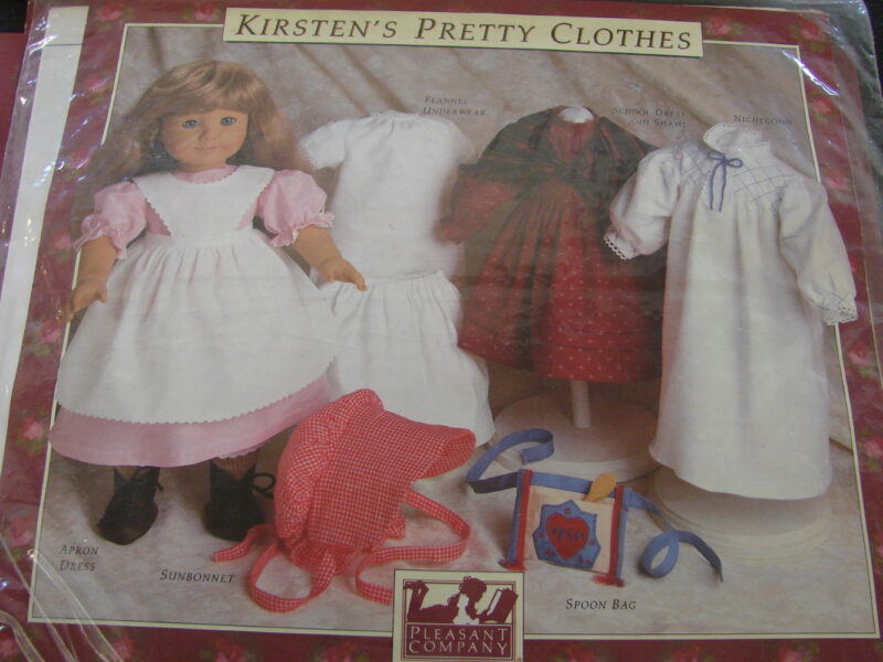 Pleasant Company American Girl Doll Dress Pattern 6 Dolls Patterns Envelopes Complete Set, Moose-R-Us.Com Log Cabin Decor