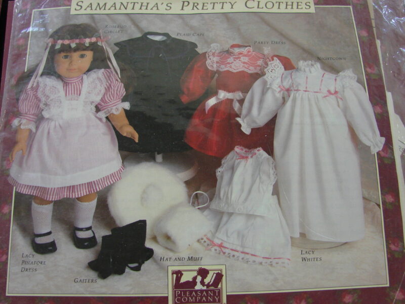 Pleasant Company American Girl Doll Dress Pattern 6 Dolls Patterns Envelopes Complete Set, Moose-R-Us.Com Log Cabin Decor