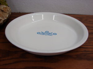 Corning Ware Blue Cornflower USA P-309 Pie Plate 9"
