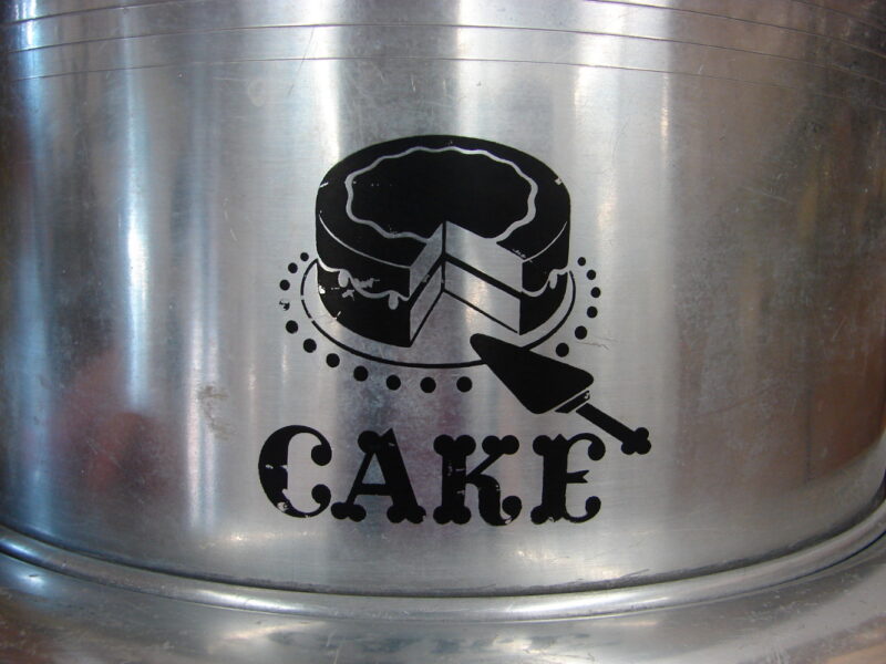 Unique Vintage West Bend Aluminum Cake Carrier Cover Retro Kitchen, Moose-R-Us.Com Log Cabin Decor
