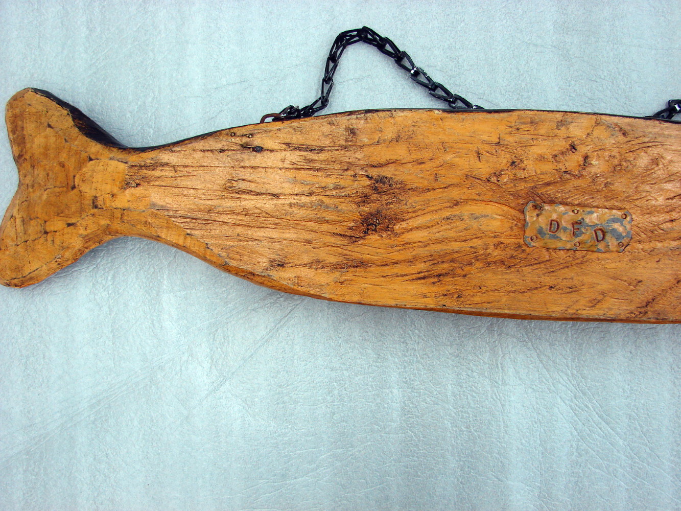Wood Fish Decoys/ice Fishing Lures/hanging Folk Art/hand Painted