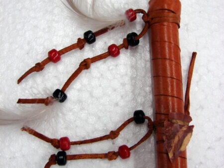 Authentic Ojibwe Navajo Native American Indian Talking Stick Healing Crystal