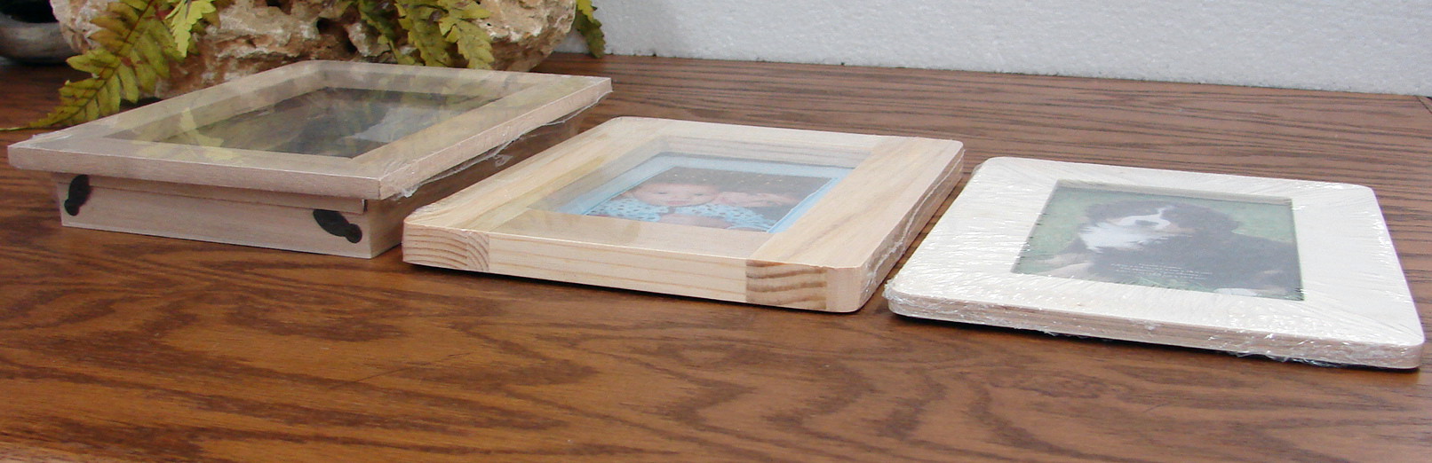 DIY Unfinished Wood Box Frames