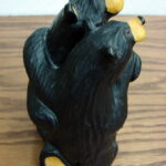 Big Sky Carvers Bearfoots Bears Jeff Fleming Dancing Swing Couple Bear Retired - Image 2