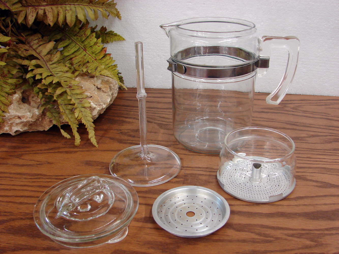 Pyrex glass coffee pot glass coffee sharing pot coffee set household hand  glass sharing pot 