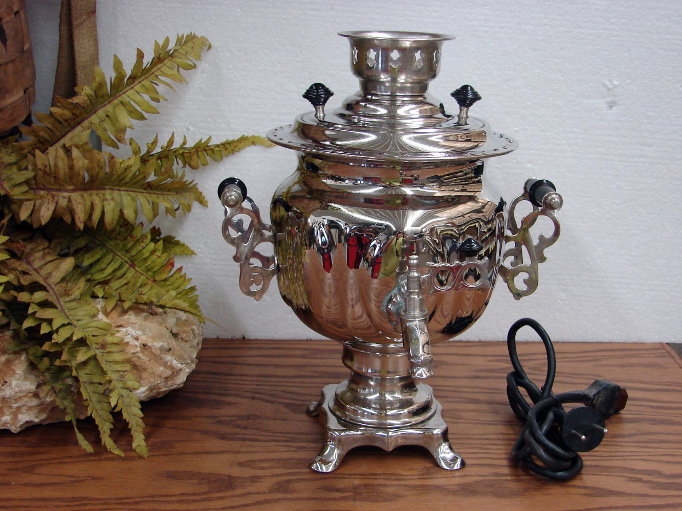 Vintage Russian Samovar Coal Tea Maker - Helia Beer Co