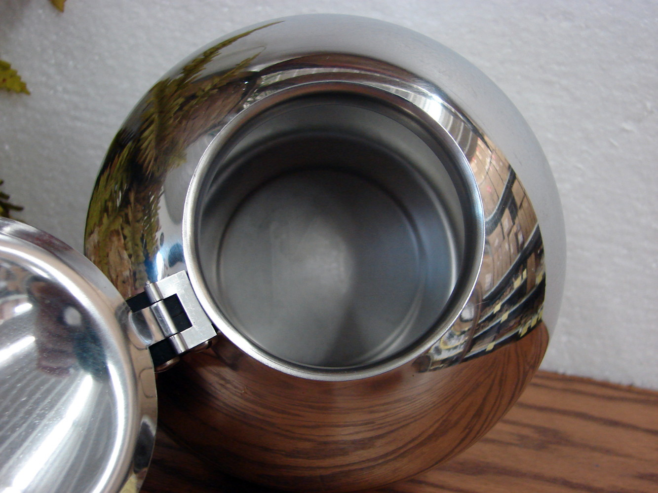 Vintage Chrome Tea Kettle by Revere Ware