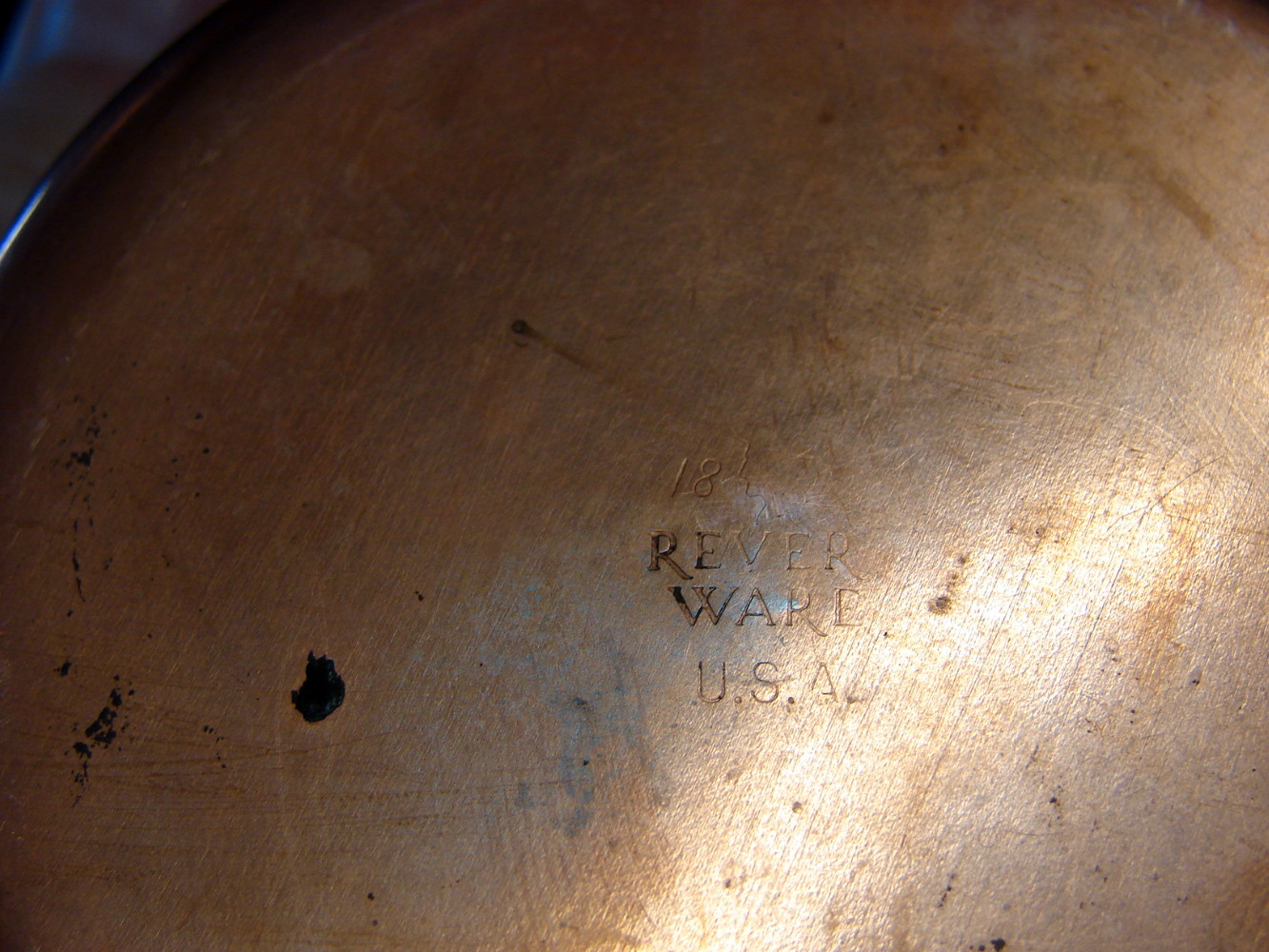 Vintage Copper Bottom Revere Ware Cookware 1 Cup Measuring Cup Miniature Sauce Pan - Image 2