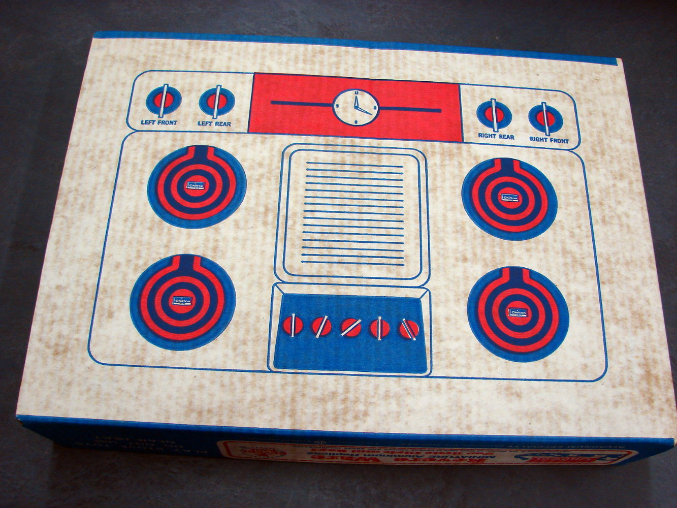 Vintage Copper Bottom Revere Ware Toy Childs Size 7 pc Cookware Set NIB - Image 5