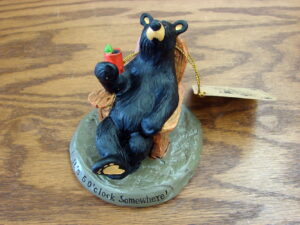 New Big Sky Carvers Bearfoots Bears Jeff Fleming 5 O'Clock Somewhere Bear