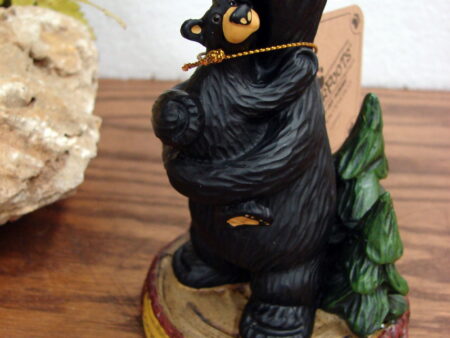 New Big Sky Carvers Bearfoots Bears Jeff Fleming Bear Hugs Best Figurine