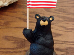 New Big Sky Carvers Bearfoots Bears Jeff Fleming Love Birds Swing Figurine, Moose-R-Us.Com Log Cabin Decor