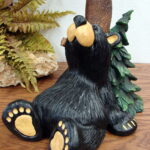 New Big Sky Carvers Bearfoots Bears Jeff Fleming Grand Honey Tree 3 Bear - Image 3