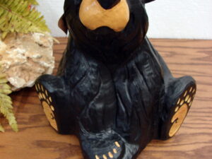 New Big Sky Carvers Bearfoots Bears Jeff Fleming Grand Jenny Sitting Bear