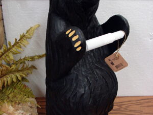 New Big Sky Carvers Bearfoots Bears Jeff Fleming Grand Little Johnny TP Holder