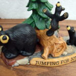 New Big Sky Carvers Bearfoots Bears Jeff Fleming Jumping for Joy Tree Figurine - Image 3