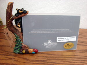 New Big Sky Carvers Bearfoots Bears Jeff Fleming Love Birds Swing Figurine, Moose-R-Us.Com Log Cabin Decor