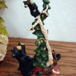 New Big Sky Carvers Bearfoots Bears Jeff Fleming Leave it to Beavers Figurine