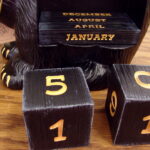 New Big Sky Carvers Bearfoots Bears Jeff Fleming Looking Forward Perpetual Calendar - Image 2