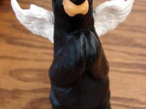 New Big Sky Carvers Bearfoots Bears Jeff Fleming Prayer Angel Bear Figurine