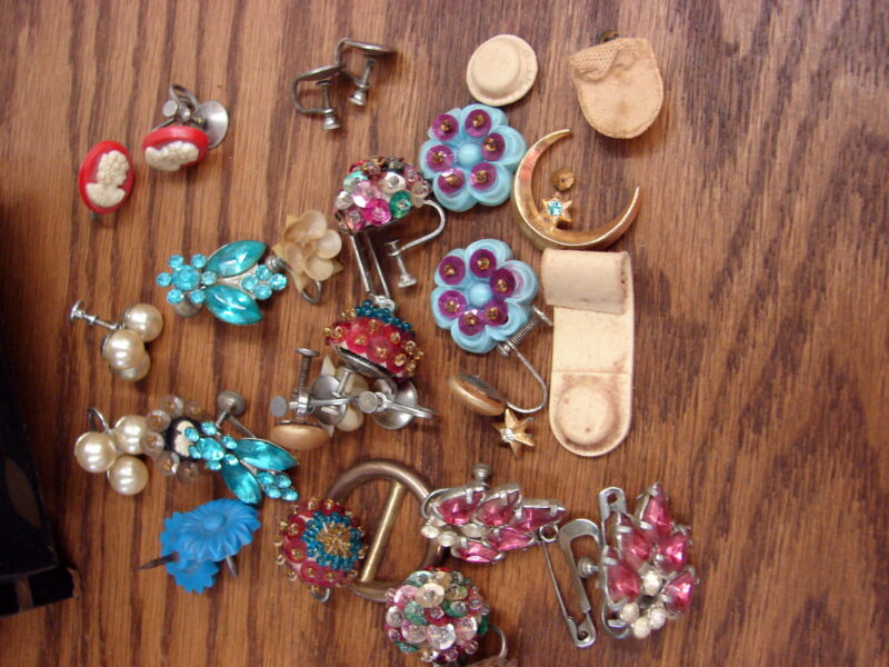 Antique Miniature Wood Salesman Sample Trunk Dresser Vintage Jewelry, Moose-R-Us.Com Log Cabin Decor