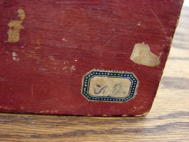 Antique Miniature Wood Salesman Sample Trunk Dresser Vintage Jewelry, Moose-R-Us.Com Log Cabin Decor