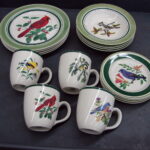 National Wildlife Federation Backyard Songbird Dinner Wear Set Service for 4