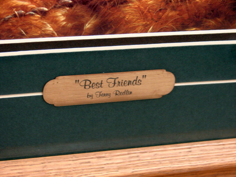 Terry Redlin Best Friends Lab Hunter Old Truck Canoe Sunset Oak Framed Matted Artwork, Moose-R-Us.Com Log Cabin Decor