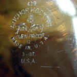 Vintage Anchor Hocking Fire King Amber Brown 3 Qt Casserole w/ Lid 439 - Image 3
