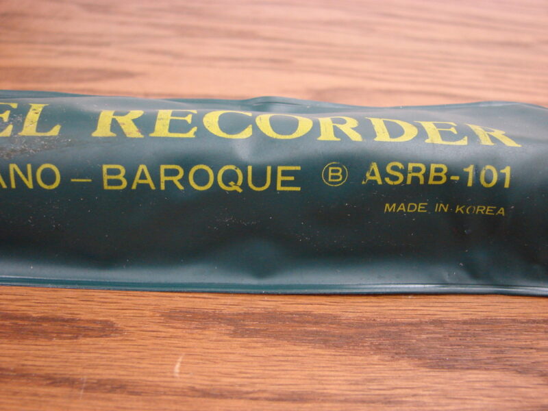 Angel Recorder Baroque System ASRB-101 Case Owners Manual, Moose-R-Us.Com Log Cabin Decor