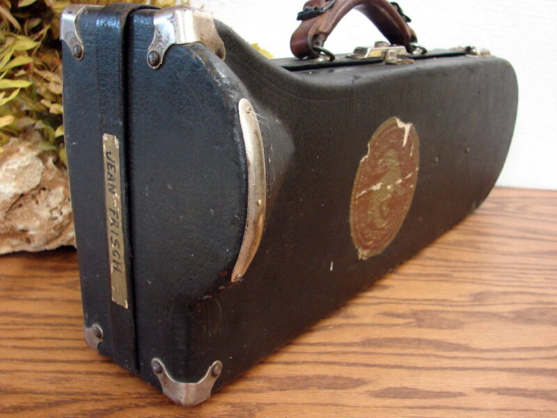 Antique 1920&#8217;s Buescher True Tone 9 Trumpet w/ Case and Accessories, Moose-R-Us.Com Log Cabin Decor