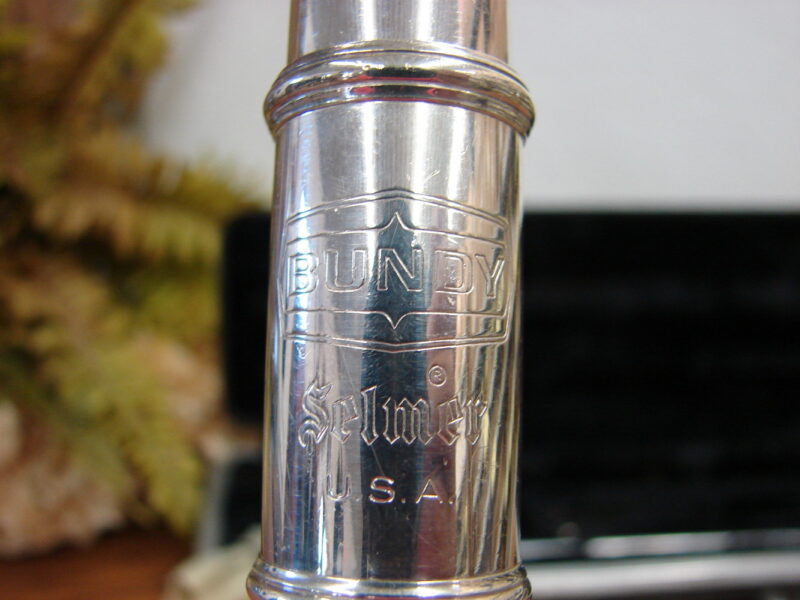 Bundy Selmer Flute w/ Cleaning Rod Case Nice #445011, Moose-R-Us.Com Log Cabin Decor
