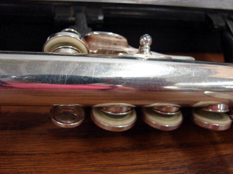Bundy Selmer Flute w/ Cleaning Rod Case Nice #445011, Moose-R-Us.Com Log Cabin Decor