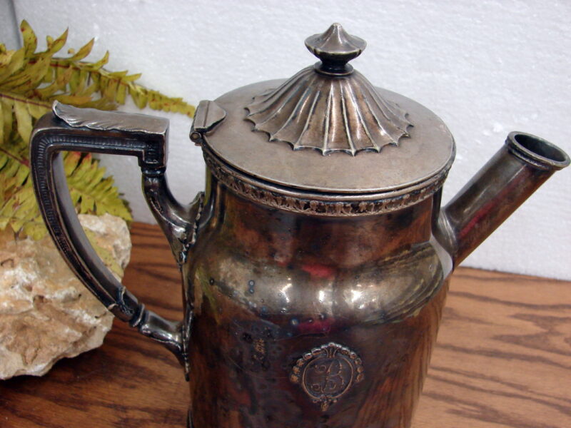 Vintage 1924 Los Angeles Biltmore Art Deco Gorham Silver Co 72 Oz Pitcher Carafe, Moose-R-Us.Com Log Cabin Decor