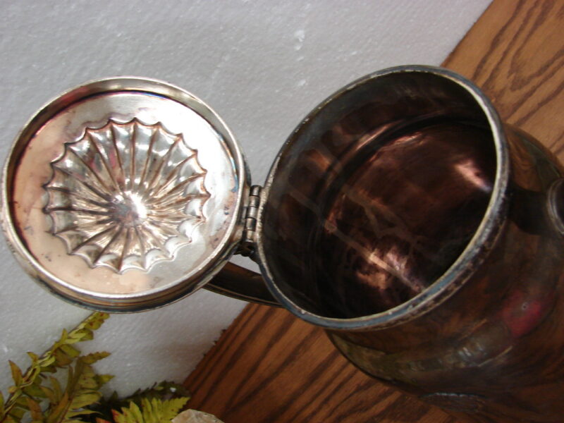 Vintage 1924 Los Angeles Biltmore Art Deco Gorham Silver Co 72 Oz Pitcher Carafe, Moose-R-Us.Com Log Cabin Decor