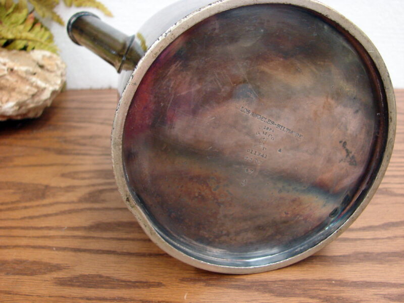 Vintage 1924 Los Angeles Biltmore Art Deco Gorham Silver Co 72 Oz Pitcher Carafe, Moose-R-Us.Com Log Cabin Decor