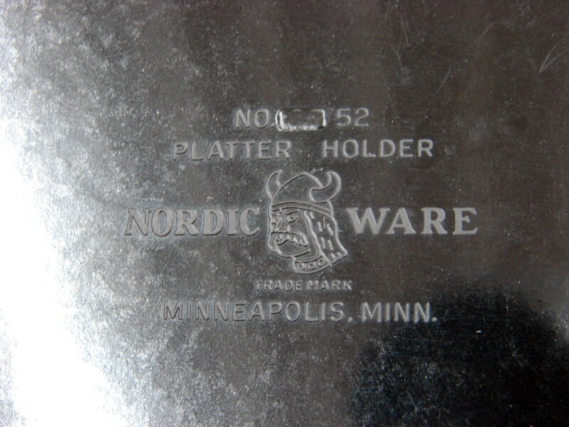 Scandinavian Nordic Ware Heavy Duty Steak Plate No 52 Mpls MN, Moose-R-Us.Com Log Cabin Decor